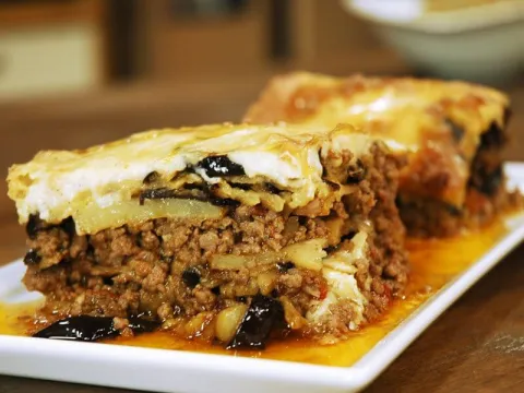 Beşamel Soslu Patlıcan Oturtma