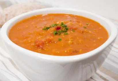 Düdüklüde Mercimek Çorbası