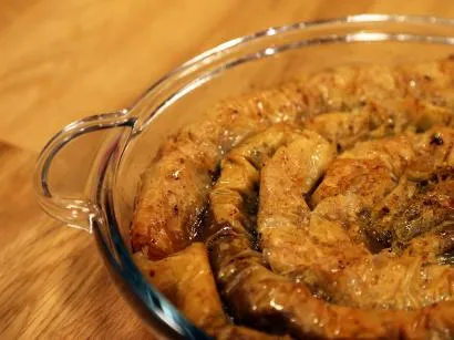 Baklavalık Yufka Ile Burma Tatlısı Tarifi