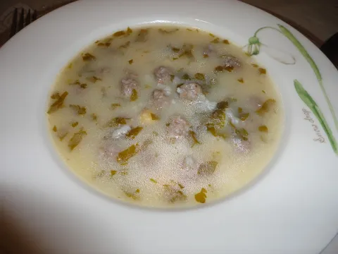 Avgolemono Terbiyeli Çorba