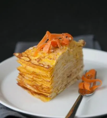 Havuçlu Krep Pasta Tarifi