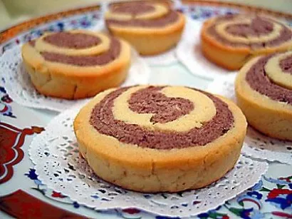 Iki Renkli Kurabiye Tarifi