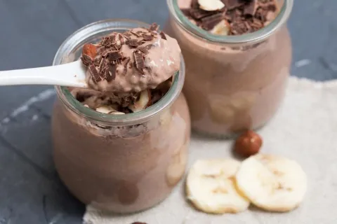 Kahveli Ve Çikolatalı Chia Puding Tarifi