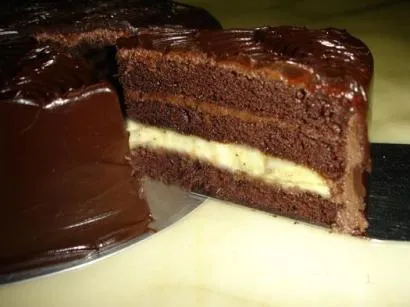 Muzlu Bitter Çikolatali Doğum Günü Pastasi Tarifi