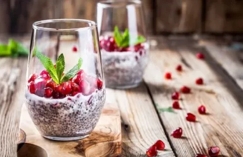 Narlı Vanilyalı Chia Puding Tarifi