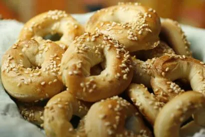 Susamlı Simit Kurabiye Tarifi