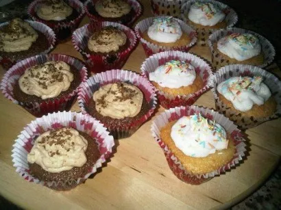 Vanilyalı Ve Kahveli Cupcake Tarifi