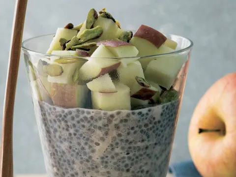 Elmalı Chia Puding Tarifi