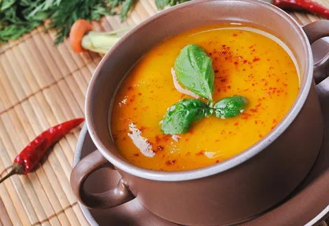 Kimyonlu Kabak Çorbası