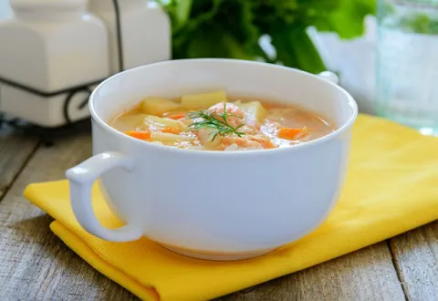Sebzeli Balık Çorbası