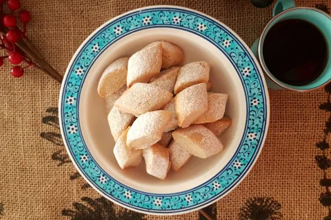 4 Malzemeli Tarçınlı Kurabiye