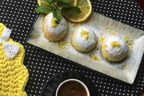 Ağızda Dağılan Limonlu Kurabiye