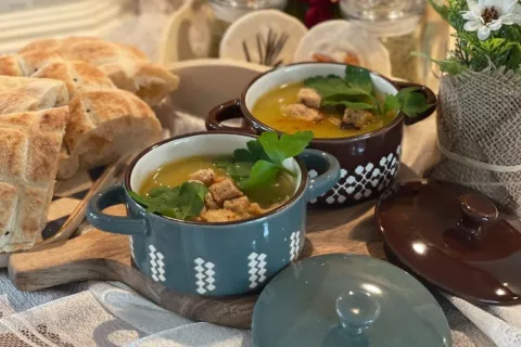 Alman Usulü Patates Çorbası