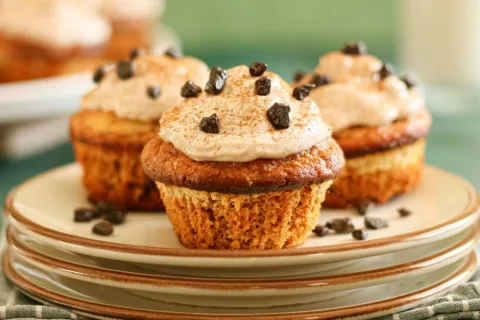 Bal Kabaklı Peynir Soslu Muffin