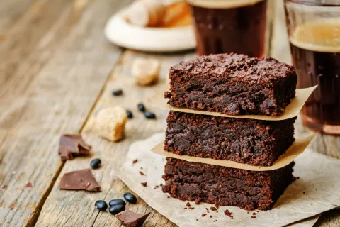 Bitter Çikolatalı Brownie