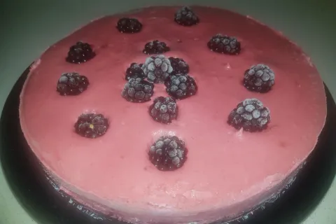 Böğürtlenli Cheesecake