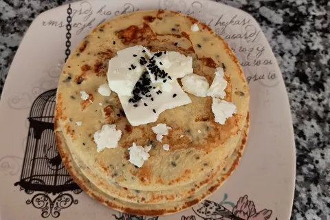 Çörek Otlu Peynirli Krep Yavrusu