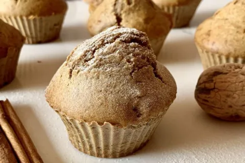 Elmalı Tarçınlı Muffin