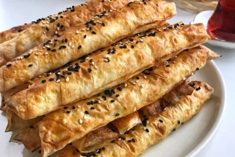 Fırında Çıtır Sigara Böreği