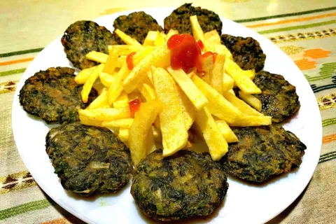 Fırında Ispanak Köftesi