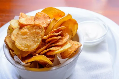 Fırında Patates Cipsi