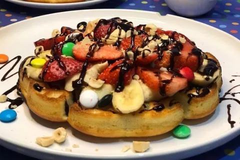 Fırında Pratik Waffle