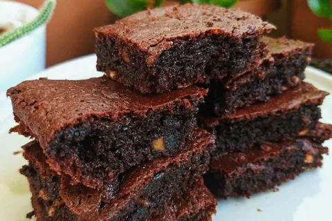 Glutensiz Şekersiz Brownie