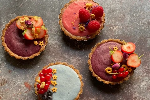 Gökkuşağı Cheesecake
