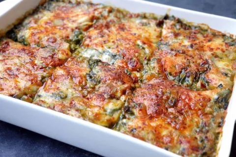 Ispanaklı Fırın Patates