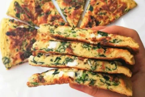 Ispanaklı Fit Tava Böreği