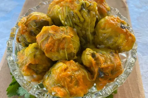 Kabak Çiçeği Dolması