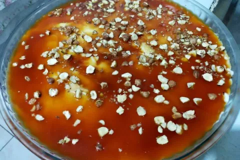 Karamelli Kedi Dili Tatlısı