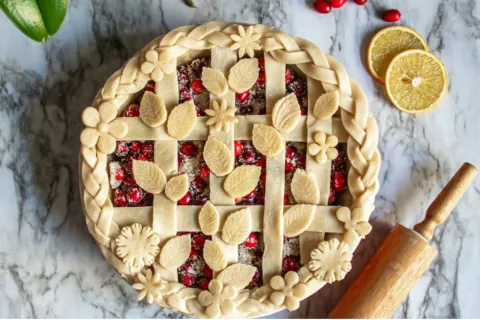 Kızılcıklı Tart