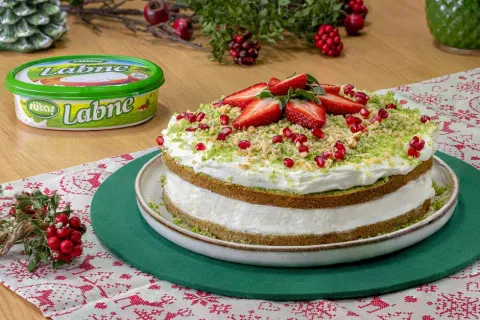 Labneli Yılbaşı Pastası