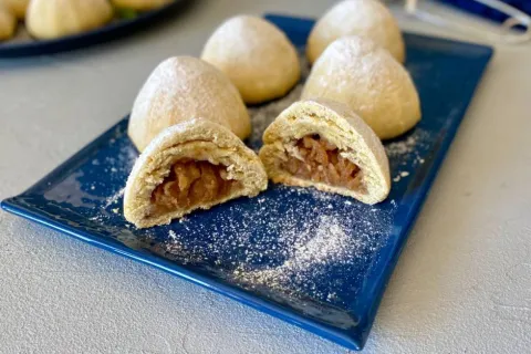 Limon Sıkacağında Elmalı Kurabiye