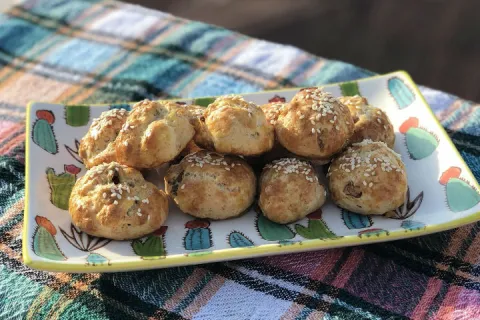 Lorlu Cevizli Poğaça