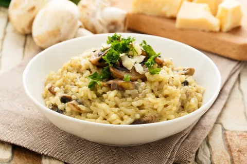 Mantarlı Risotto