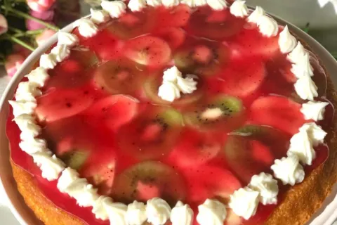 Meyveli Jöleli Tart Pasta