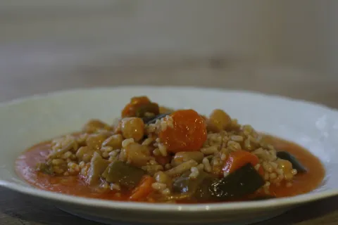 Nohutlu Pırasa