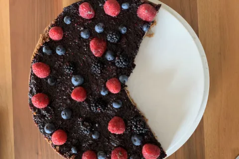 Orman Meyveli Cheesecake
