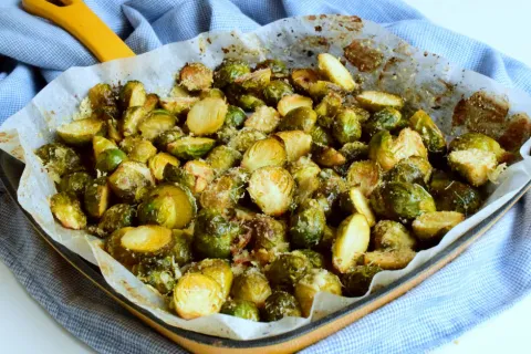 Parmesanlı Brüksel Lahanası