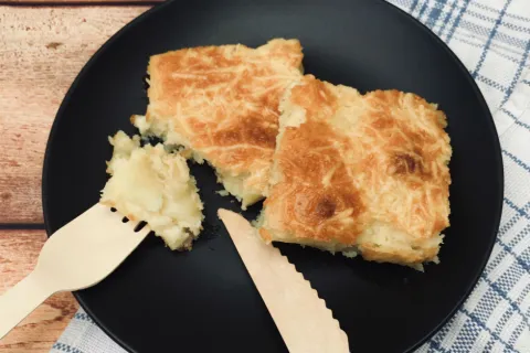 Yufkasız Patatesli Börek