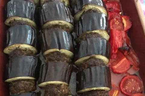 Fırında Patlıcan Kebap
