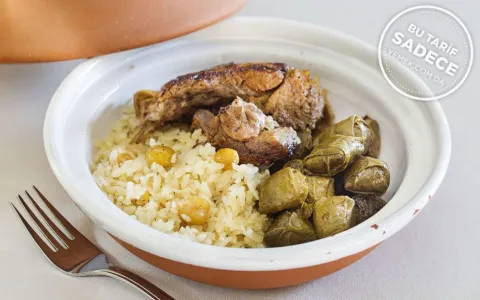 Pehli Pilavı ve Etli Yaprak Sarma