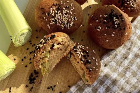 Pırasalı Fit Poğaça
