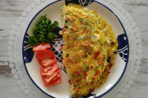 Pırasalı Omlet (+12 Ay)