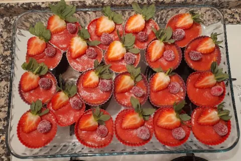 Porsiyonluk Kolay Cheesecake