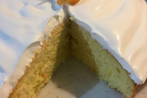 Portakallı Kremalı Kek