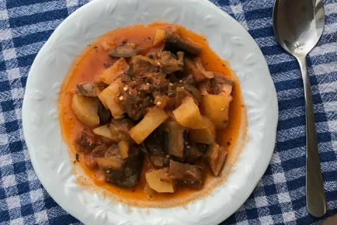 Pratik Patlıcan Yemeği