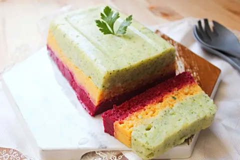 Renkli Patates Salatası